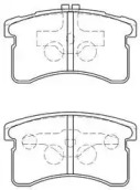 Комплект тормозных колодок AISIN G1N019